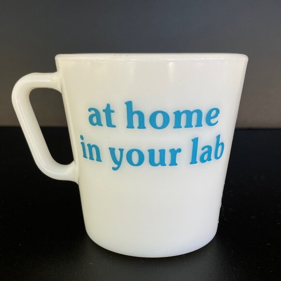 Pyrex Turquoise At Home In Your Lab Pyrex Only From Corning Mug - Picture 2 of 11